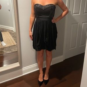 BCBGMaxAzria Black Cocktail Dress